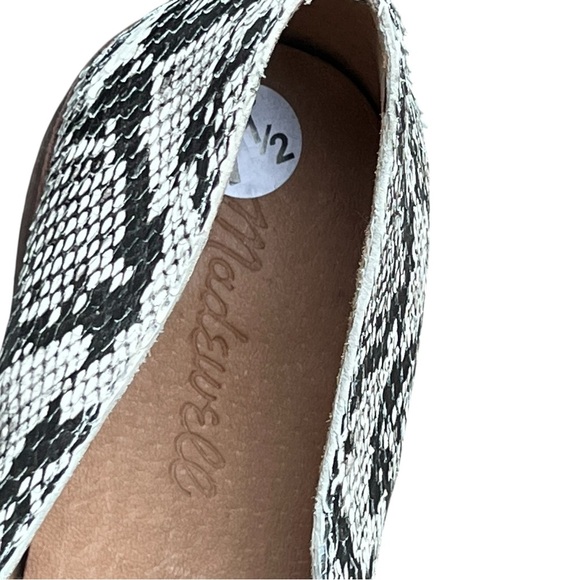 Madewell Frances snakeskin leather loafer - Picture 9 of 11